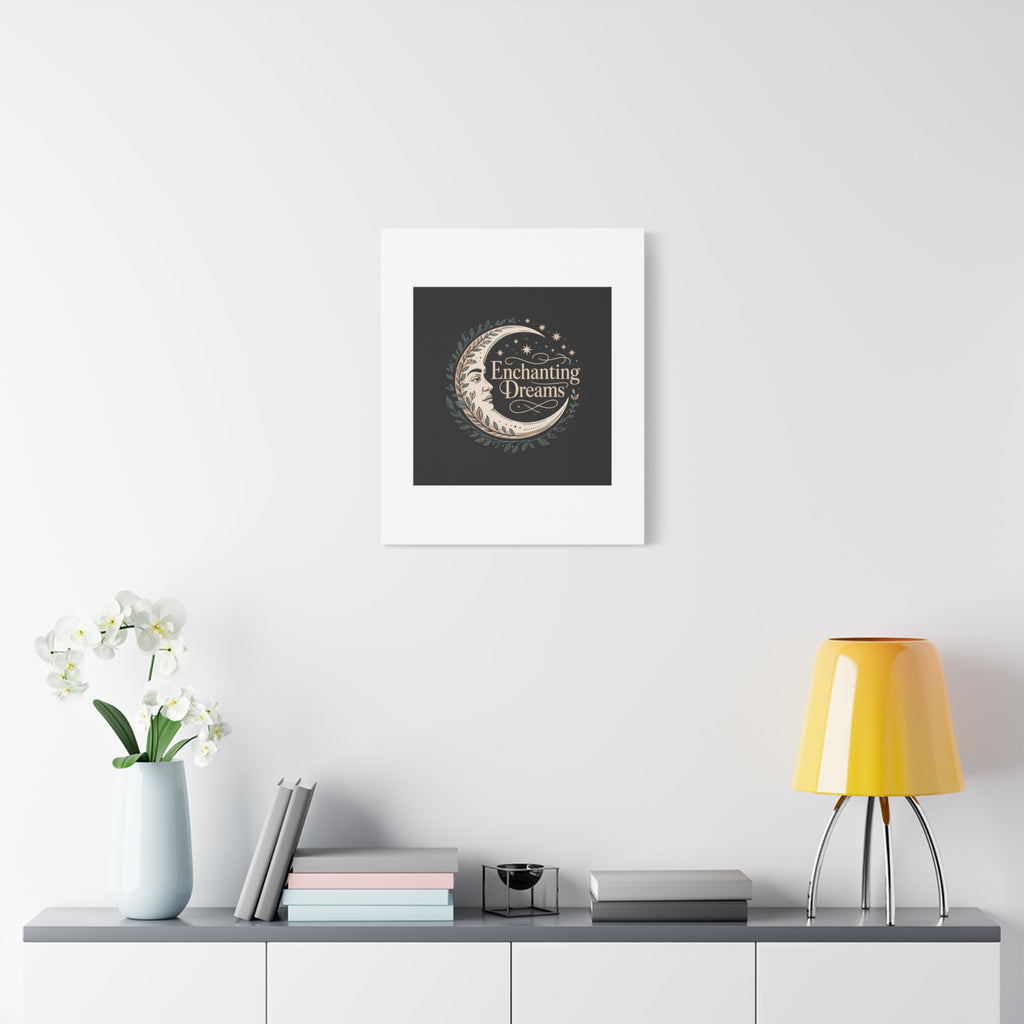 Enchanting Dreams Moon Canvas