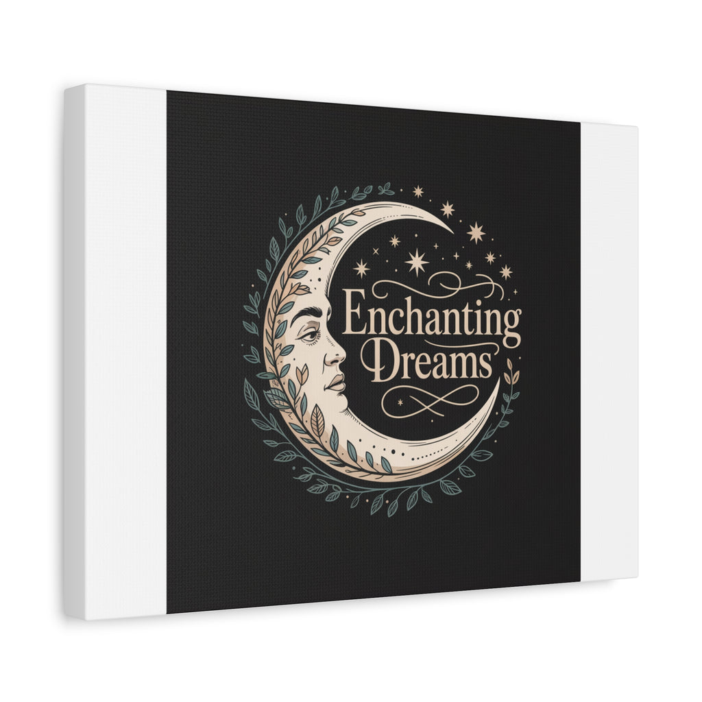 Enchanting Dreams Moon Canvas