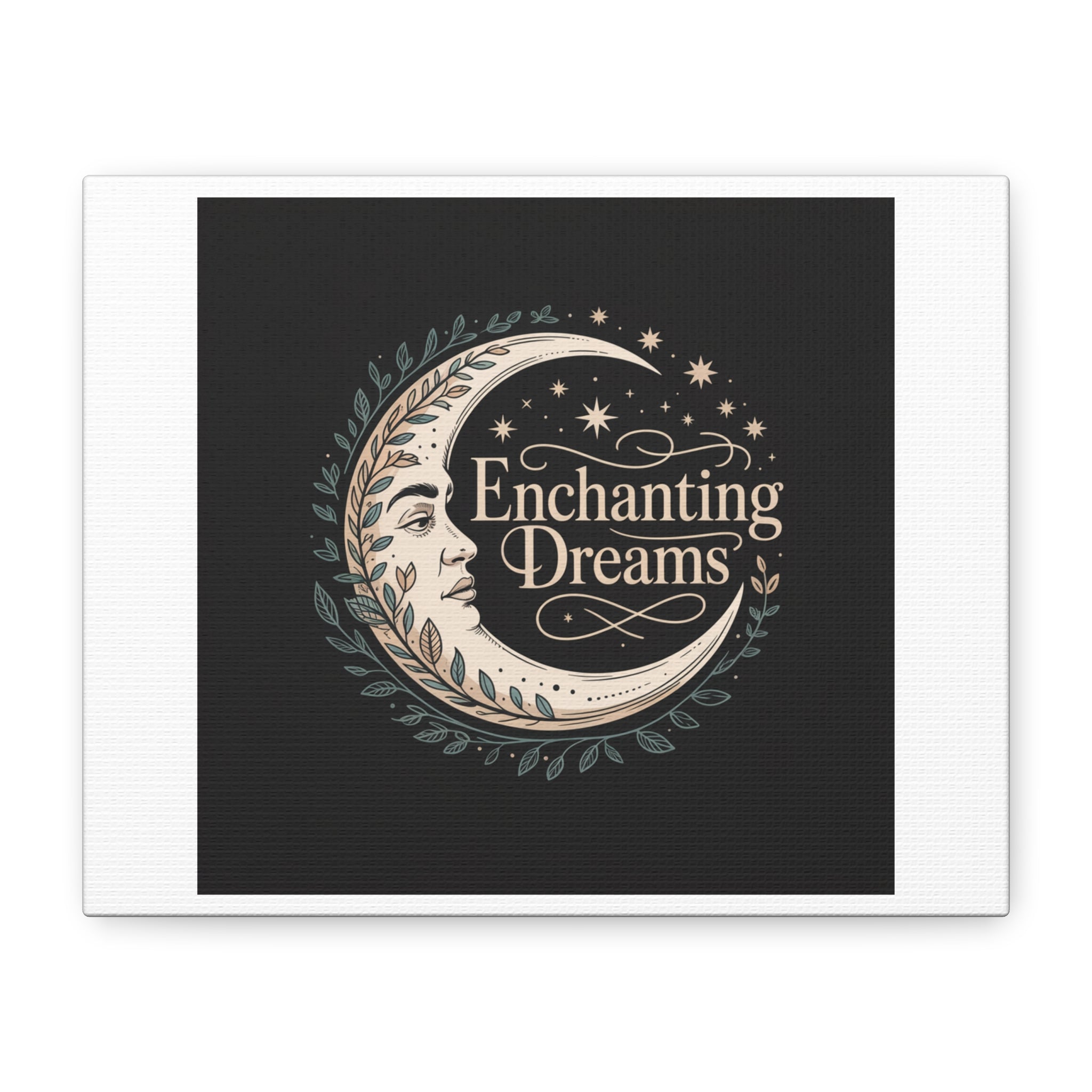 Enchanting Dreams Moon Canvas