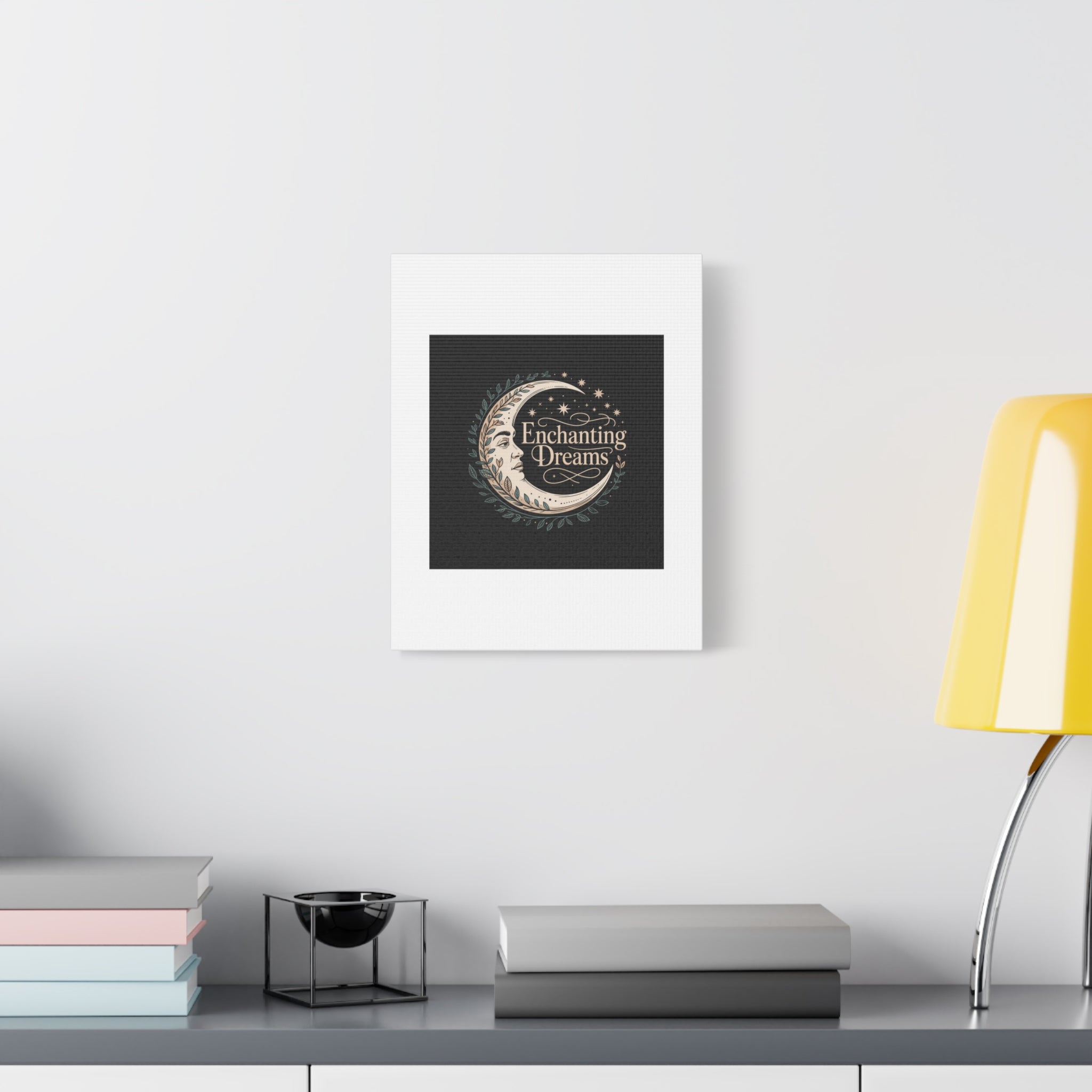 Enchanting Dreams Moon Canvas