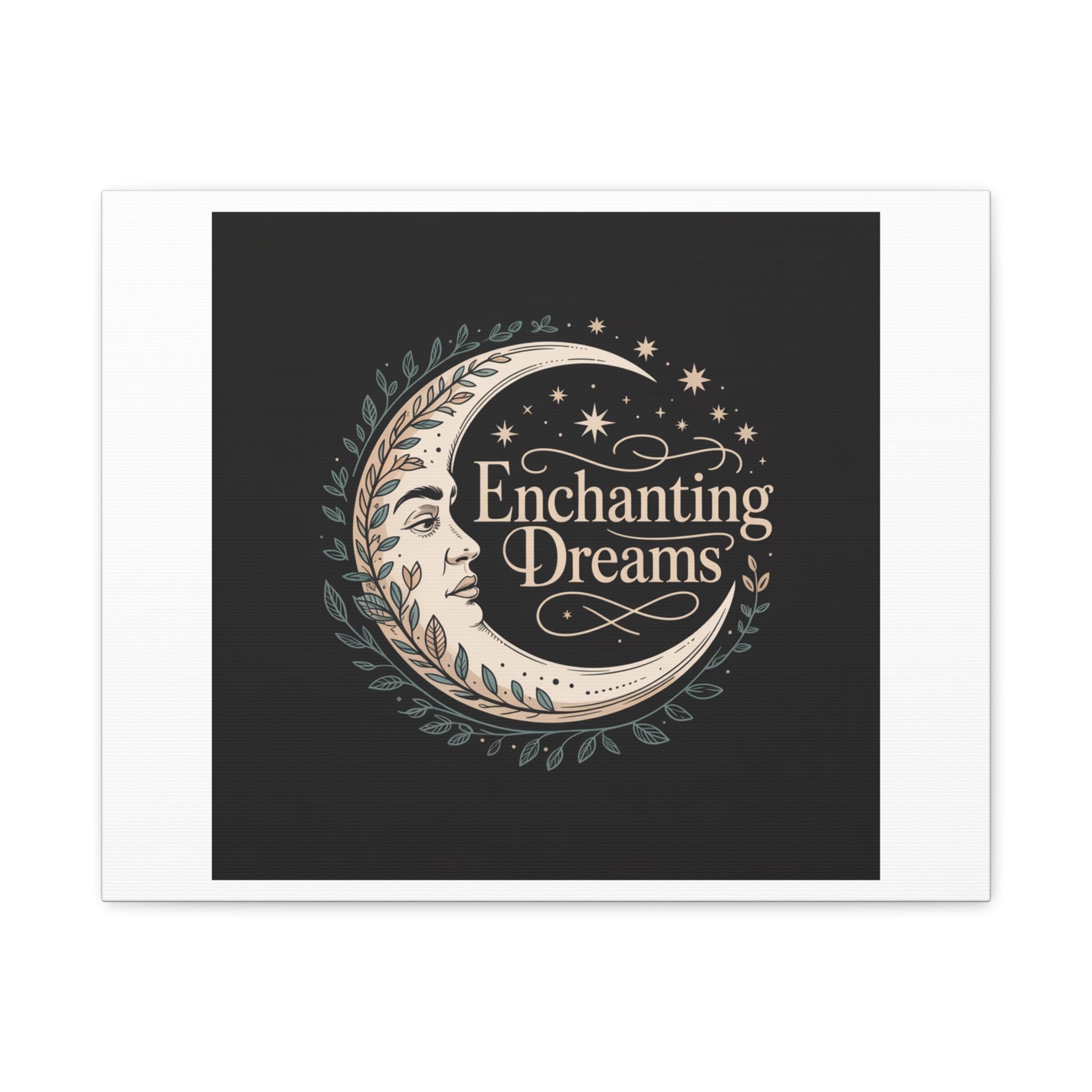 Enchanting Dreams Moon Canvas