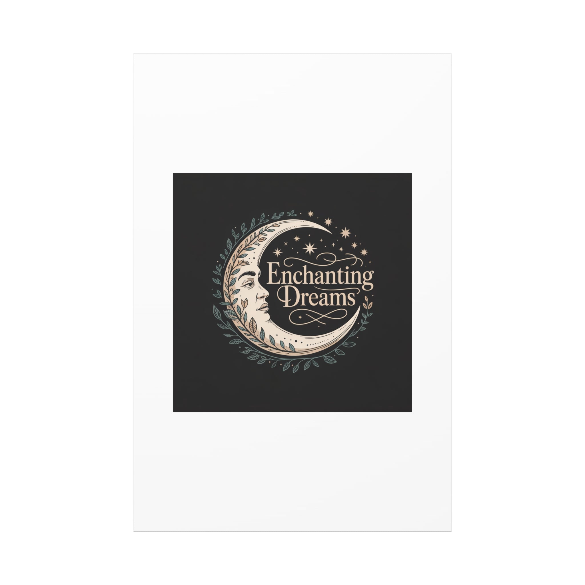 Enchanting Dreams Moon Canvas