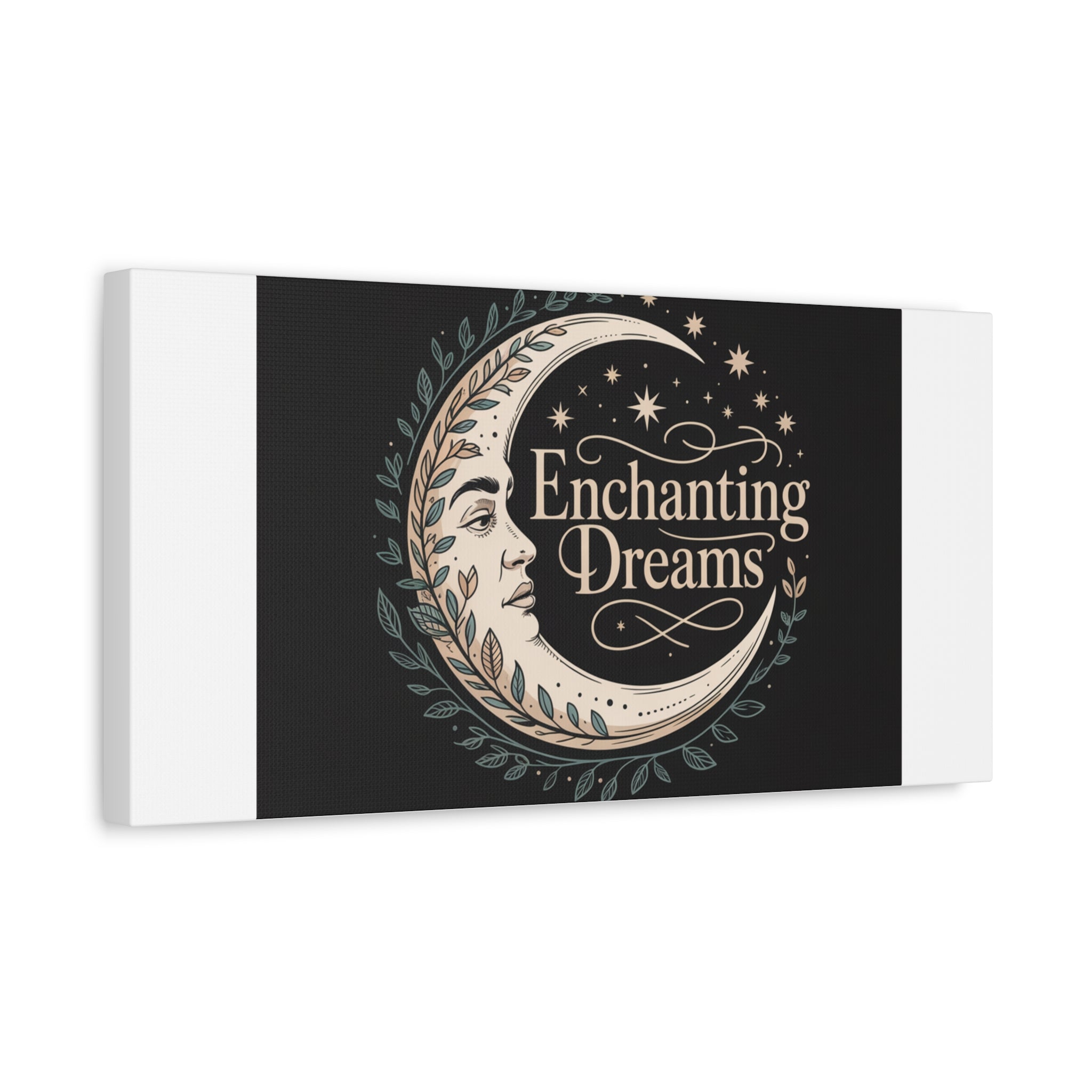 Enchanting Dreams Moon Canvas