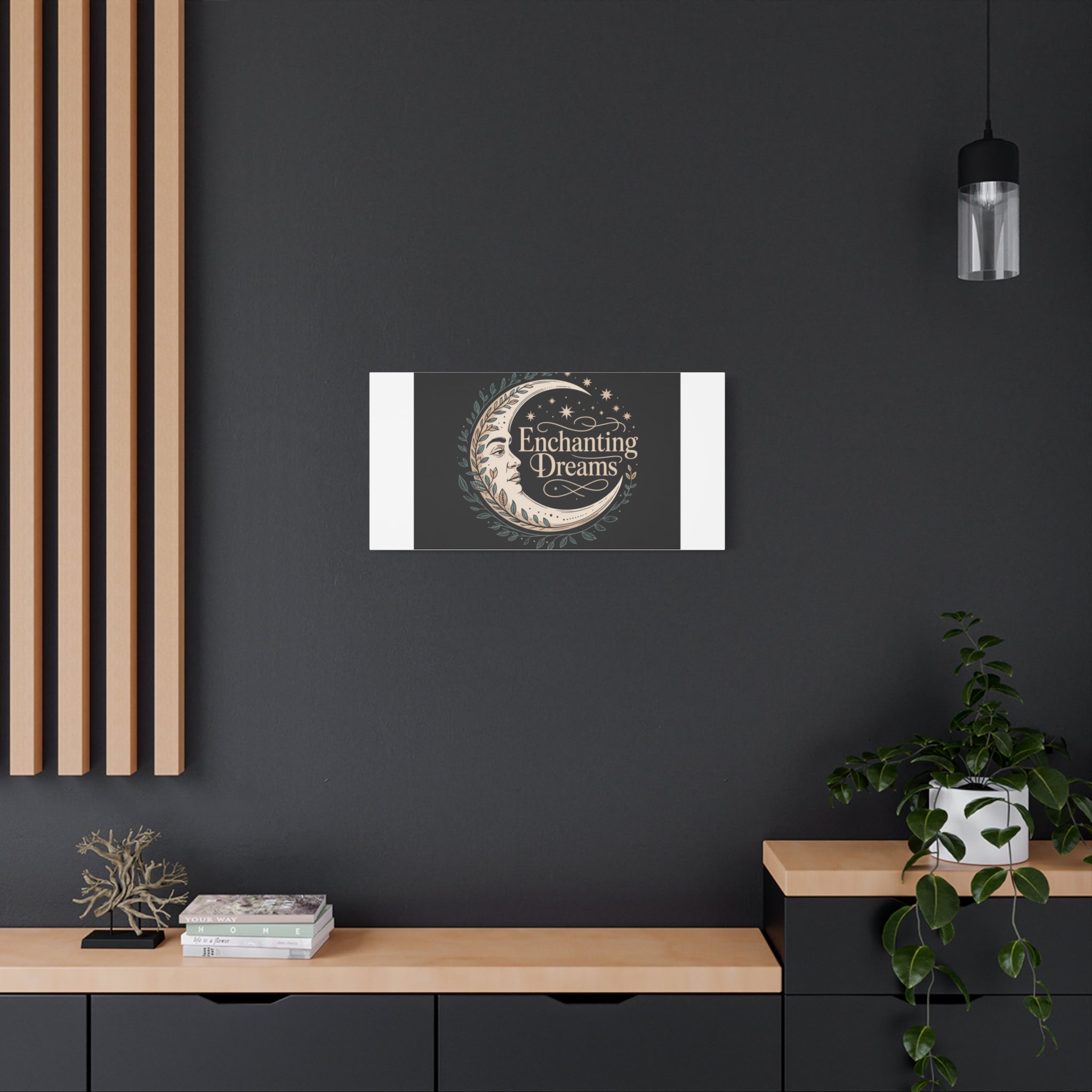 Enchanting Dreams Moon Canvas