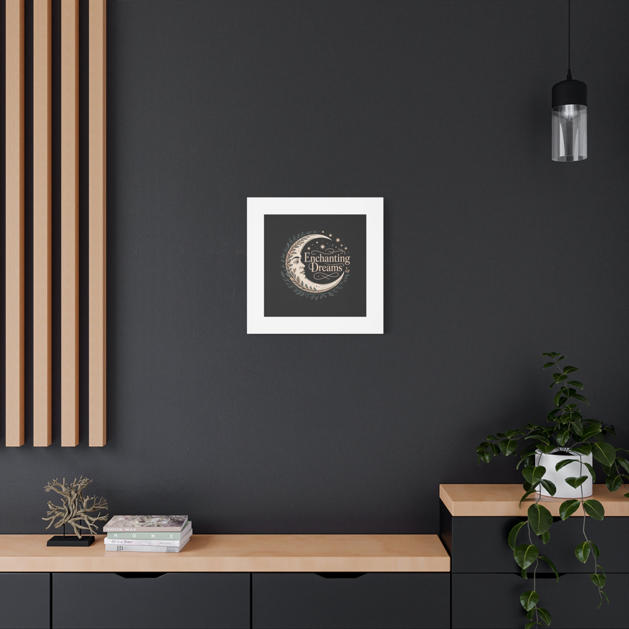 Enchanting Dreams Moon Canvas