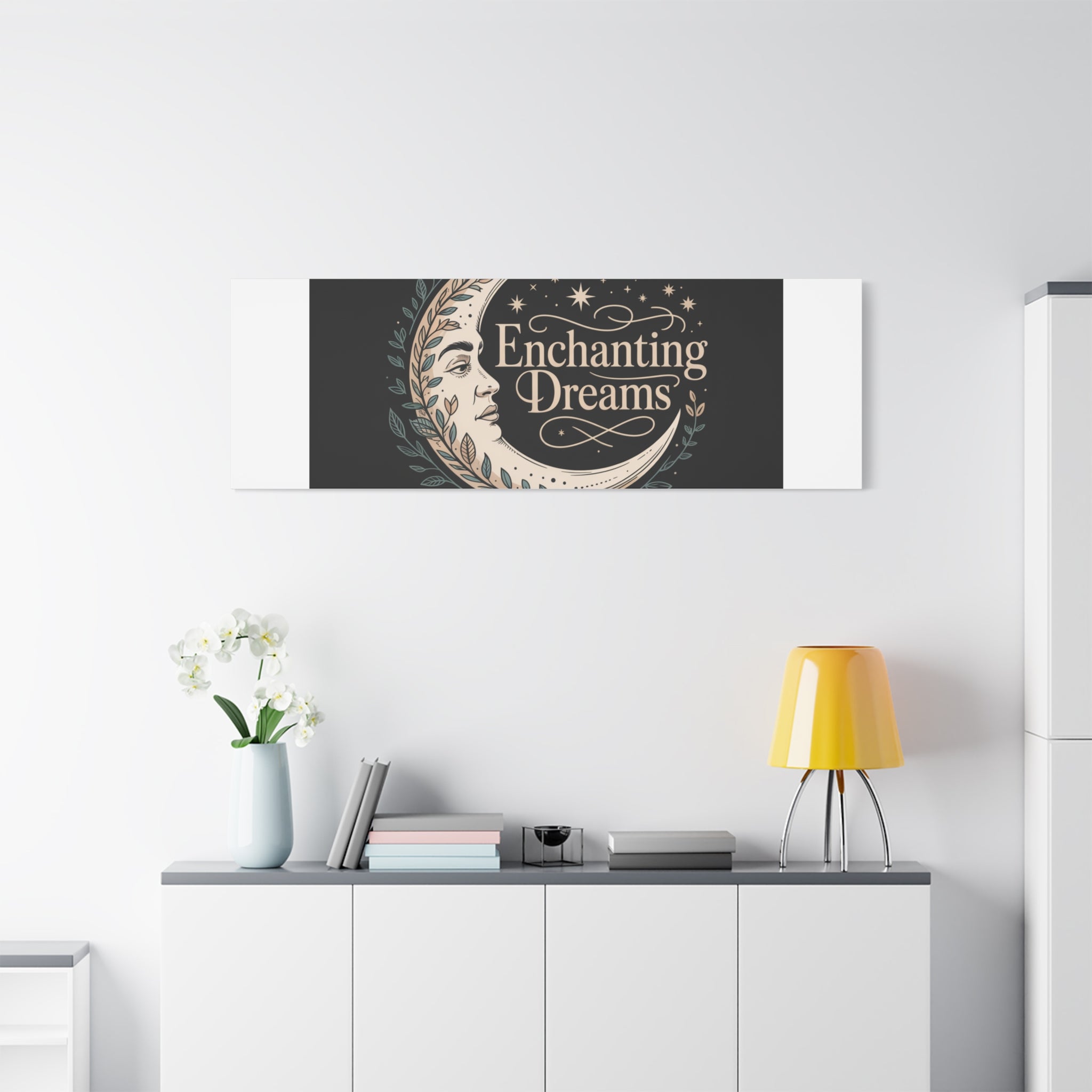 Enchanting Dreams Moon Canvas