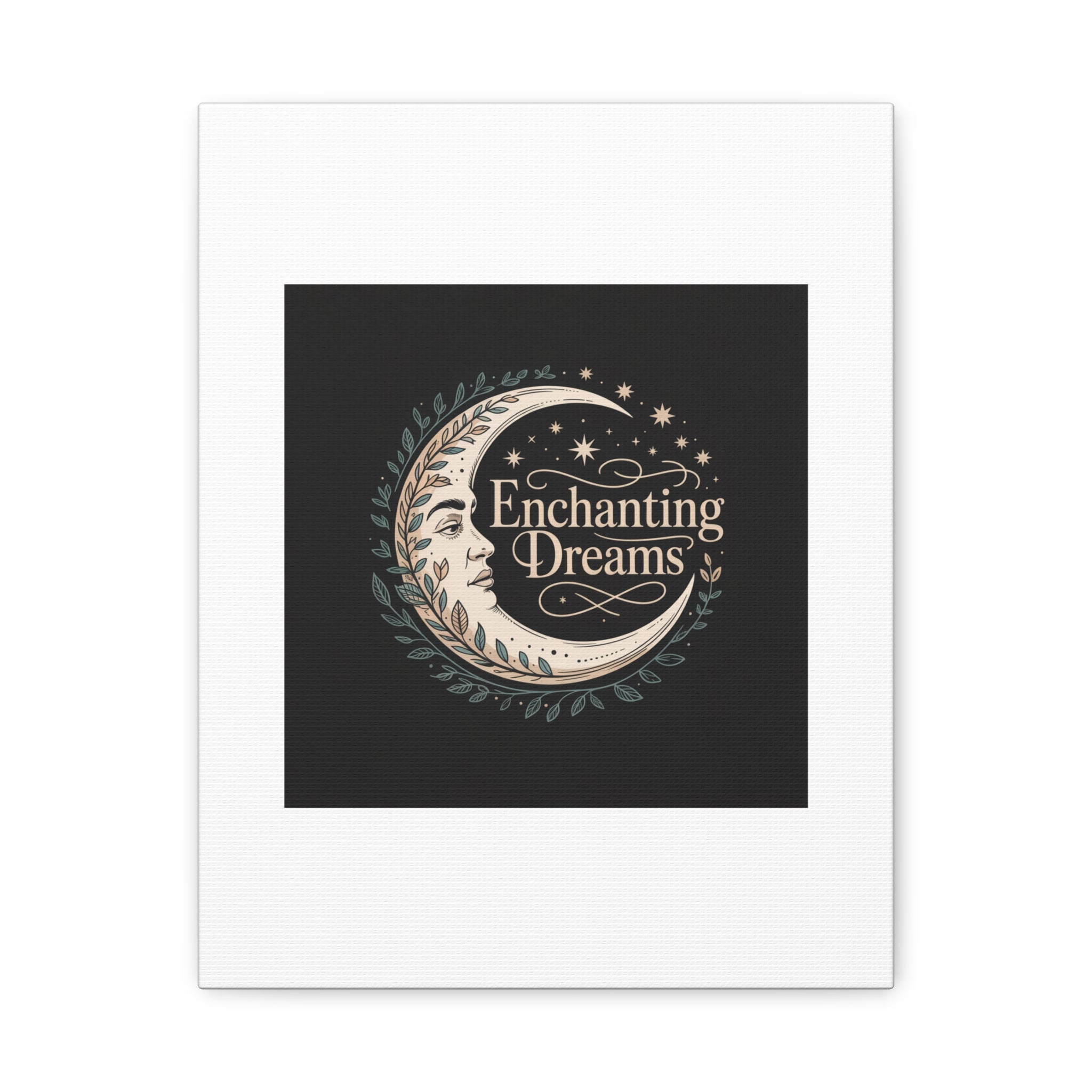Enchanting Dreams Moon Canvas