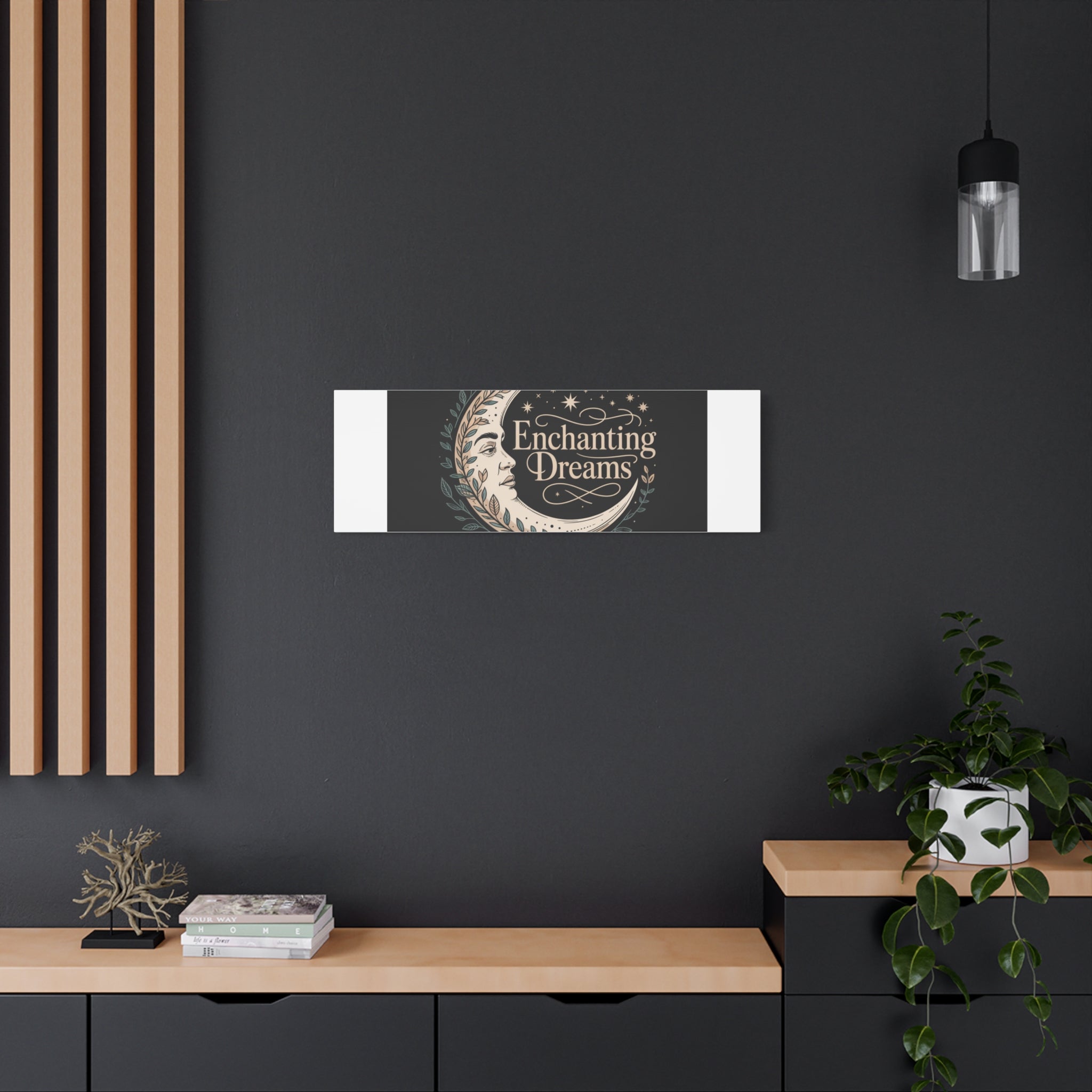 Enchanting Dreams Moon Canvas
