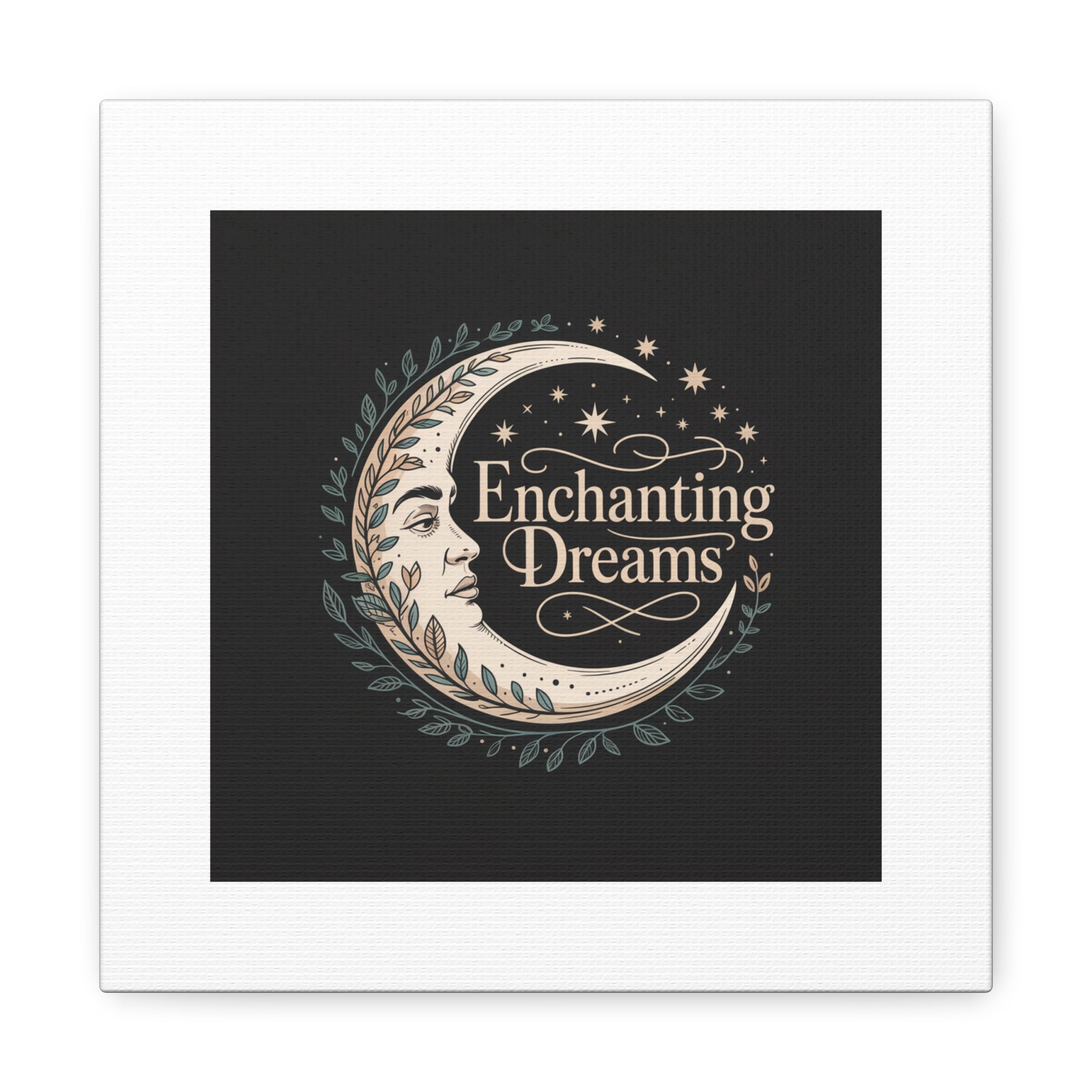 Enchanting Dreams Moon Canvas