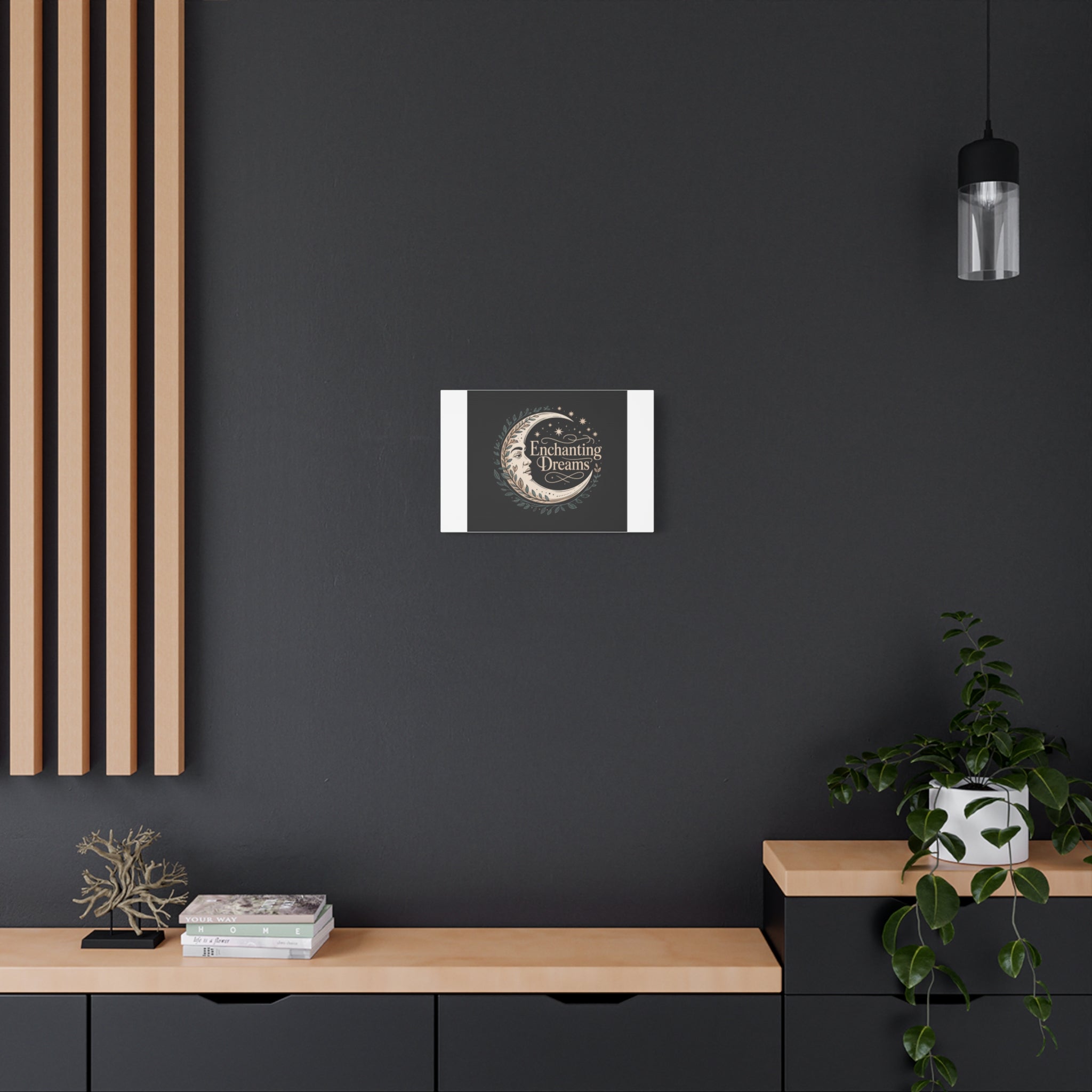 Enchanting Dreams Moon Canvas