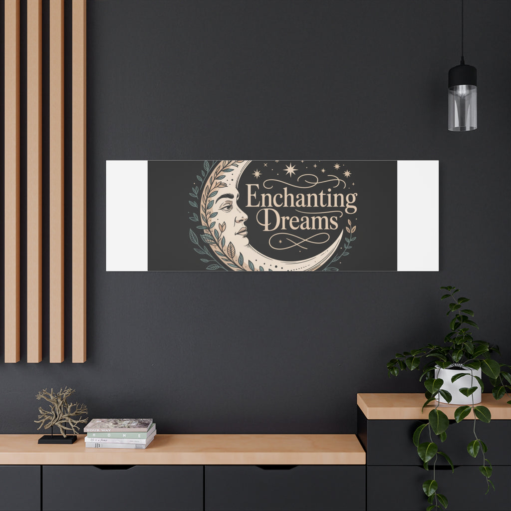 Enchanting Dreams Moon Canvas