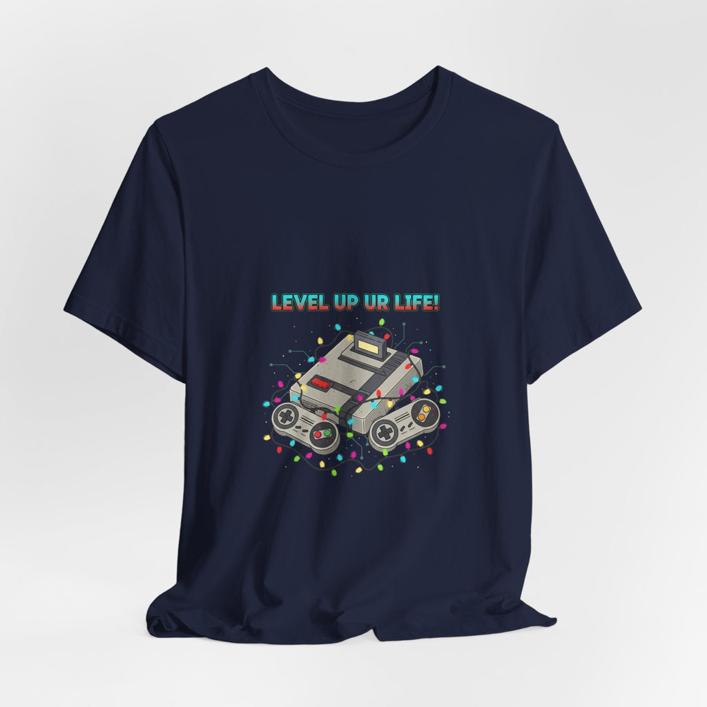 Level Up IRL Tee | gamer shirt, pixel retro controller
