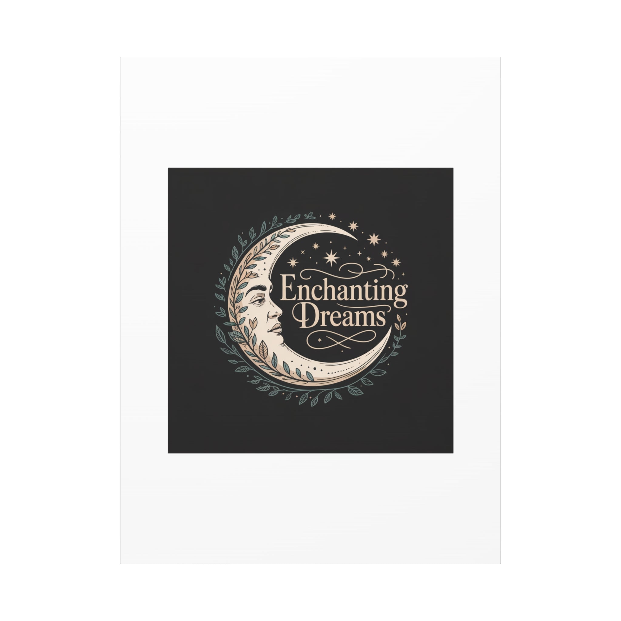 Enchanting Dreams Moon Canvas