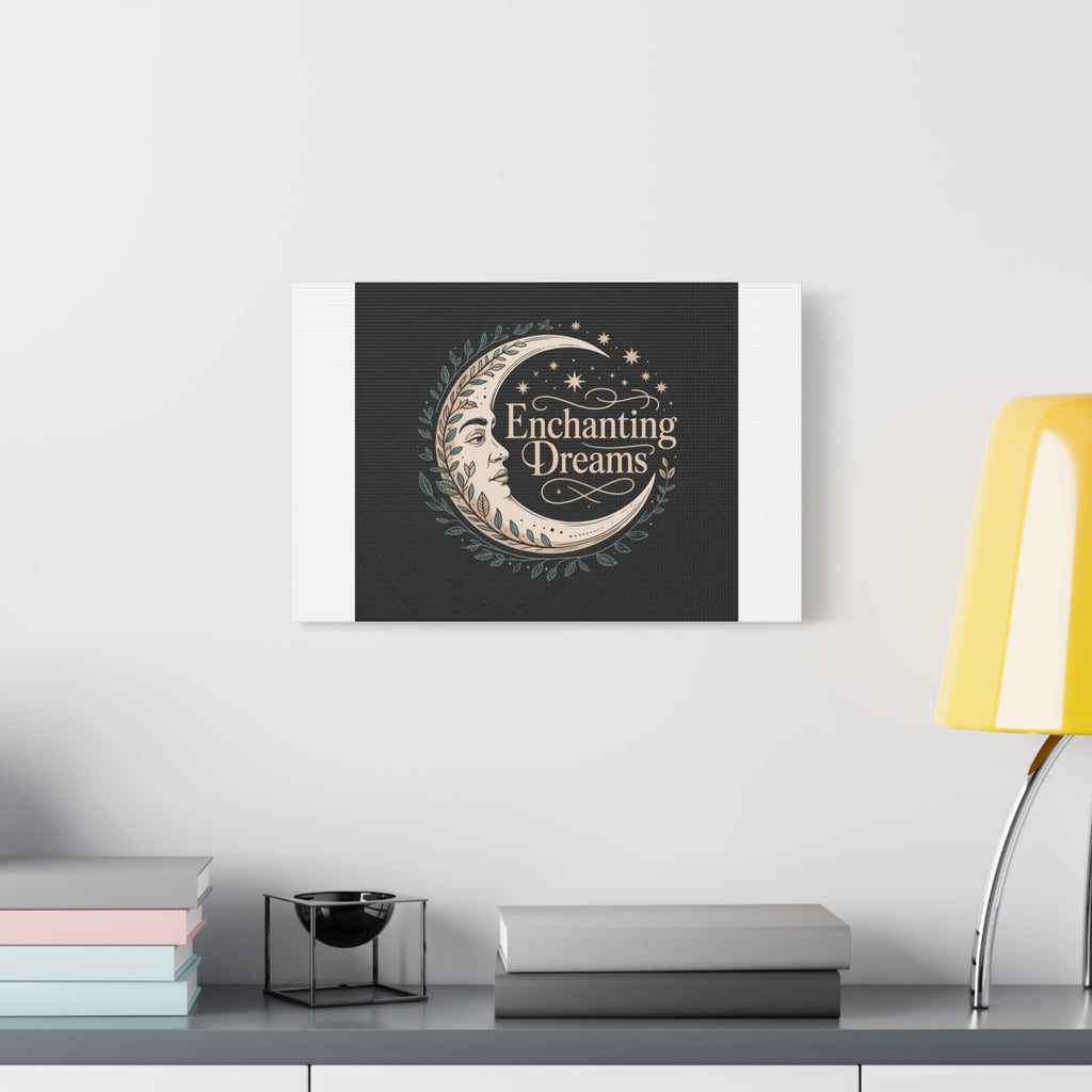 Enchanting Dreams Moon Canvas