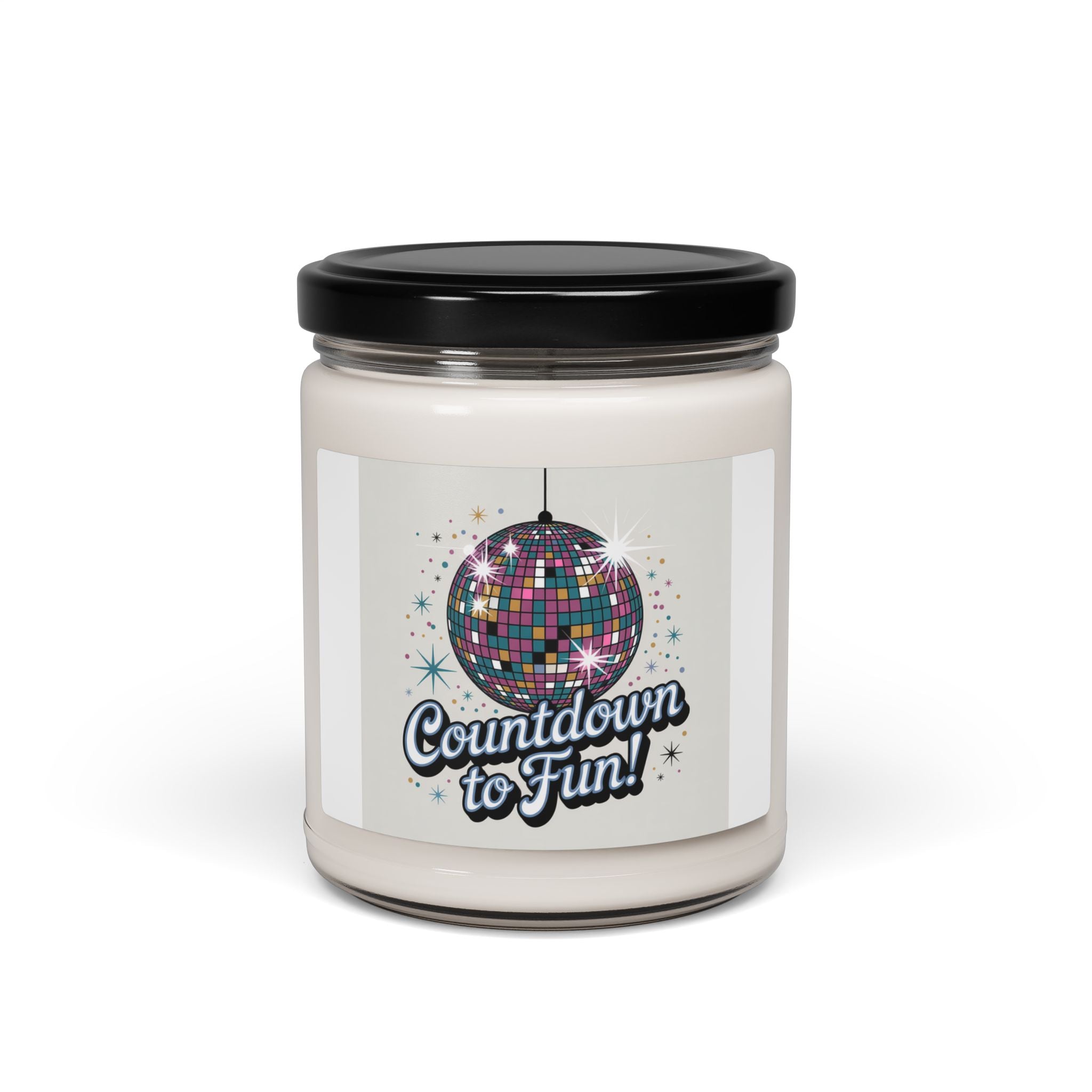 Disco Countdown to Fun! Scented Soy Candle (9 oz)