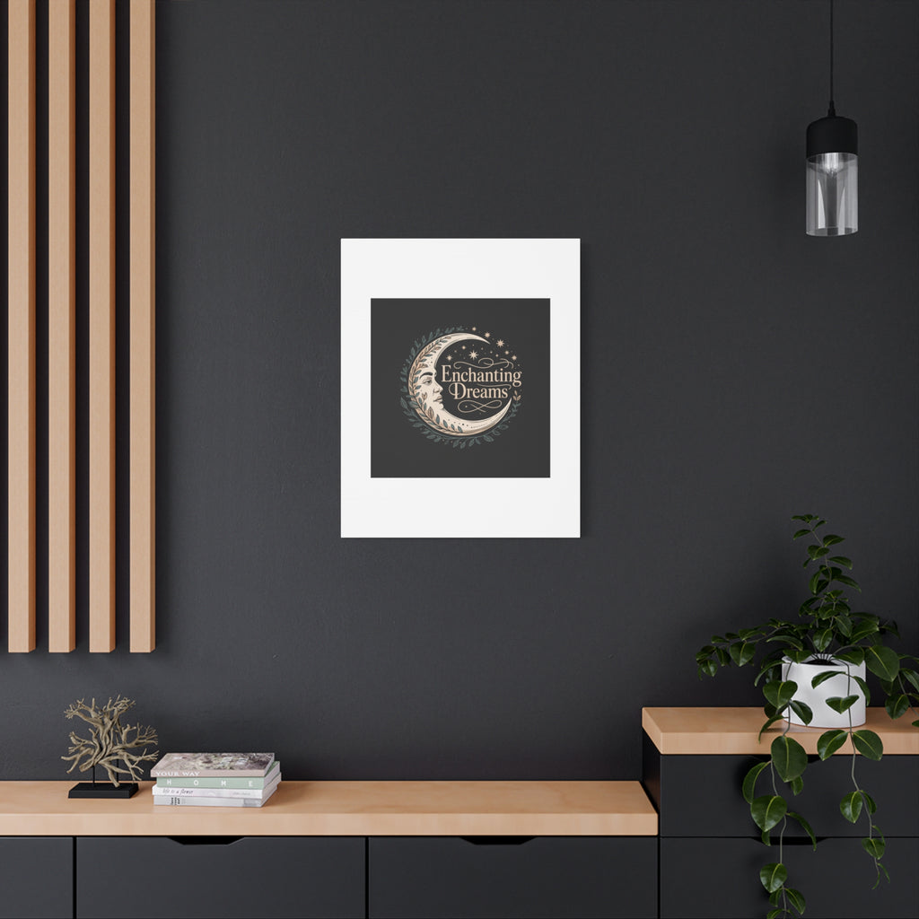 Enchanting Dreams Moon Canvas