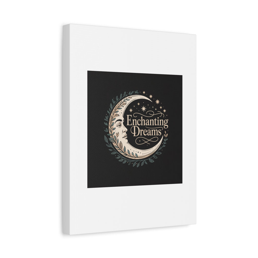 Enchanting Dreams Moon Canvas