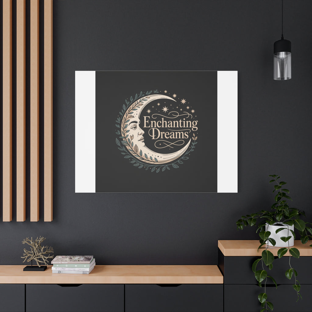 Enchanting Dreams Moon Canvas