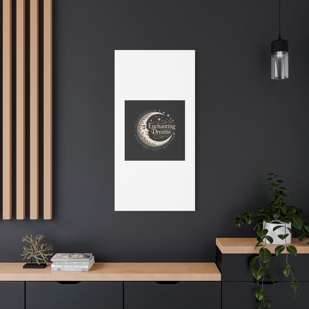 Enchanting Dreams Moon Canvas