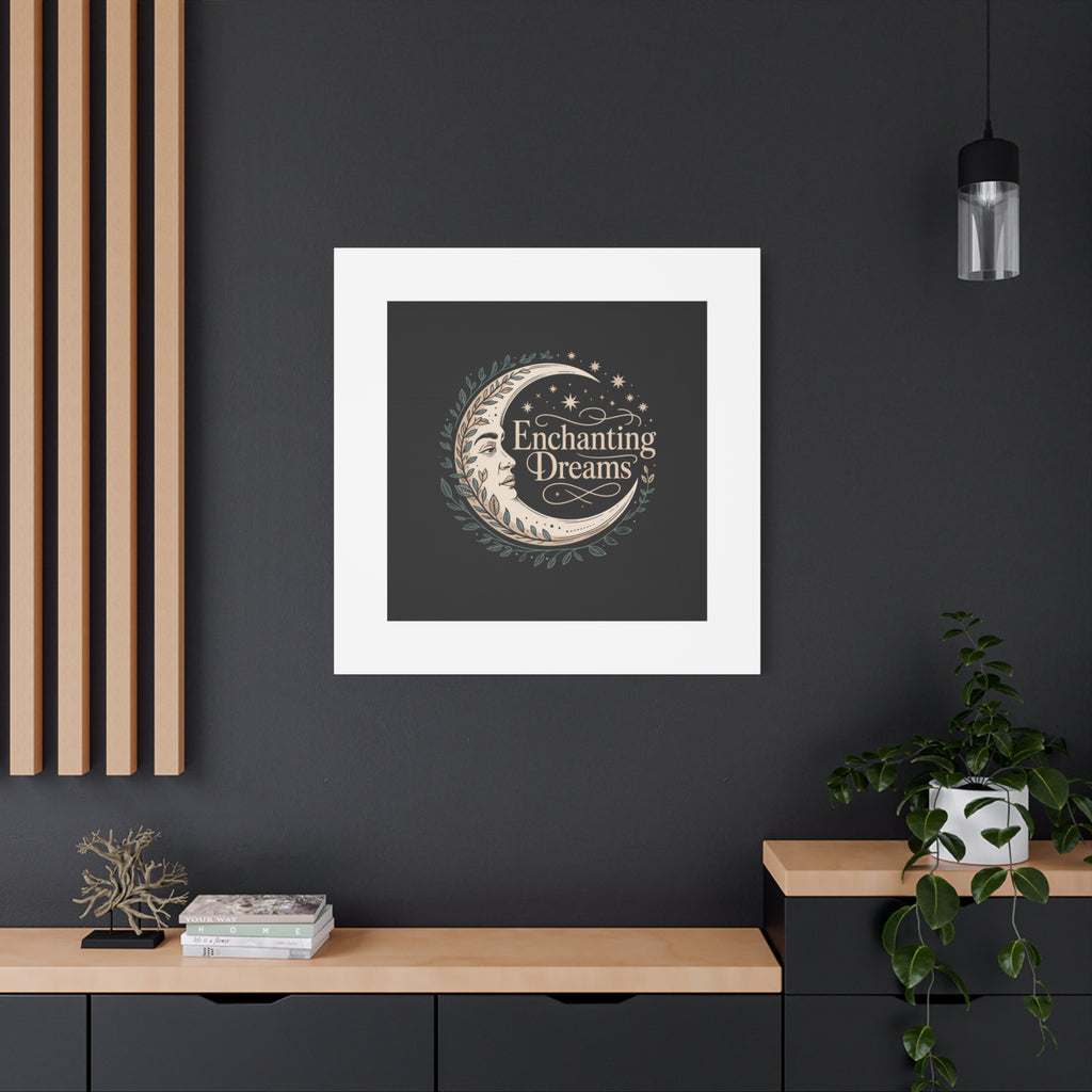 Enchanting Dreams Moon Canvas