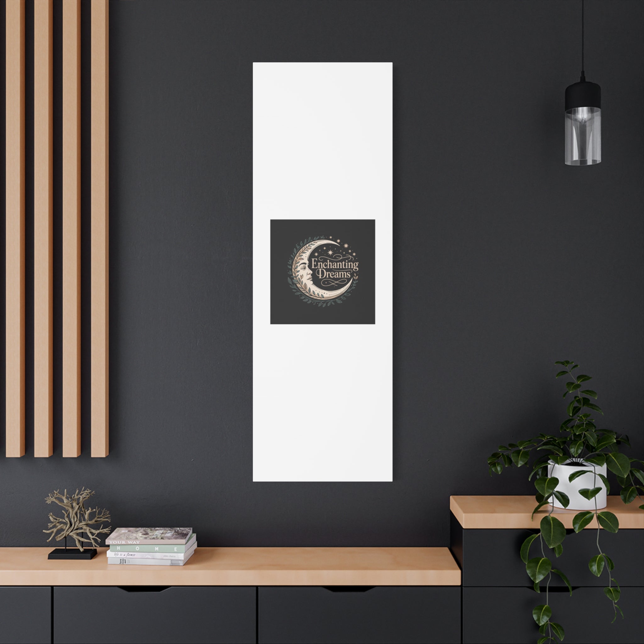 Enchanting Dreams Moon Canvas
