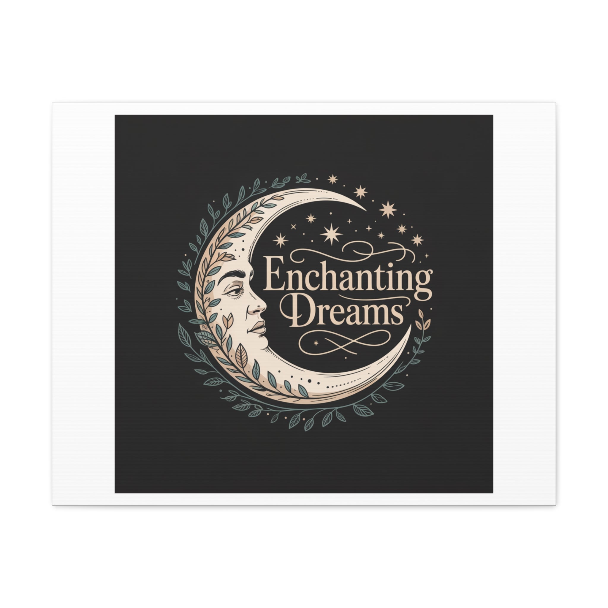 Enchanting Dreams Moon Canvas
