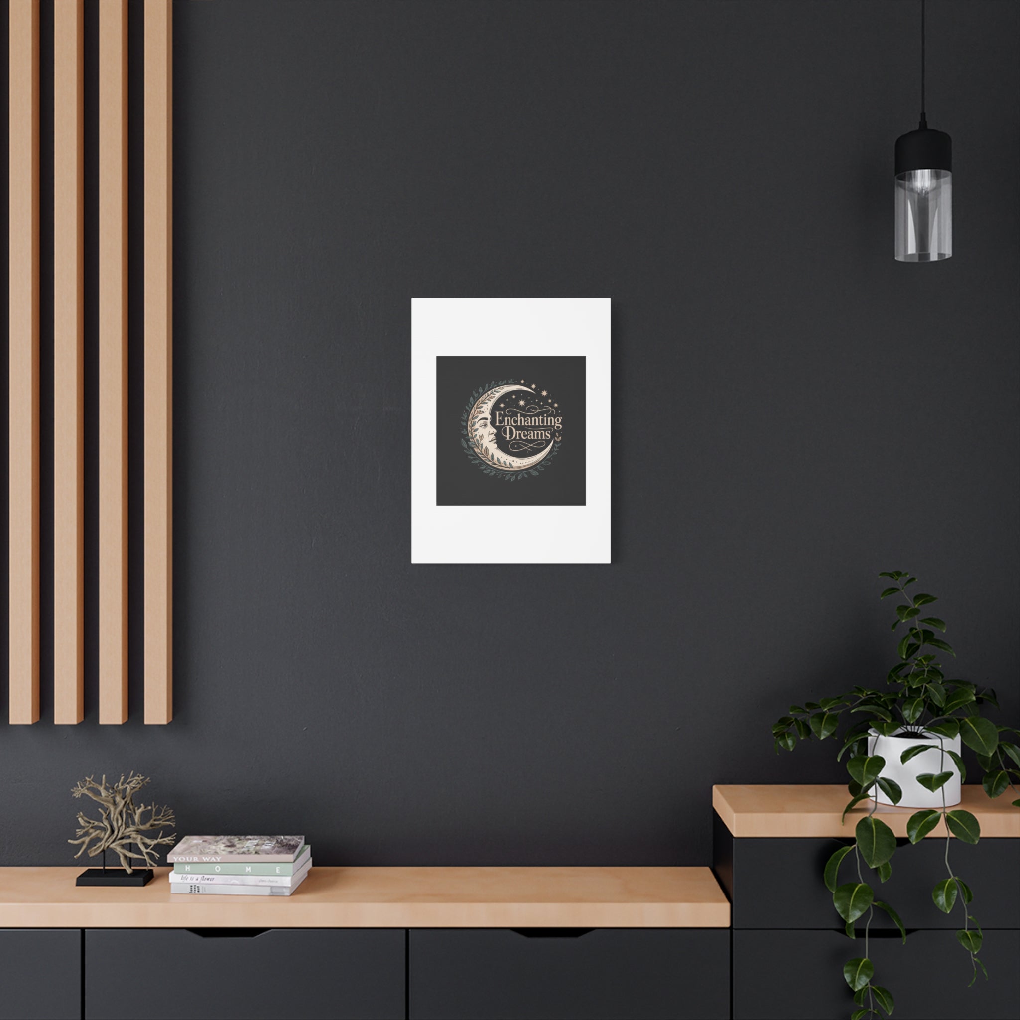 Enchanting Dreams Moon Canvas