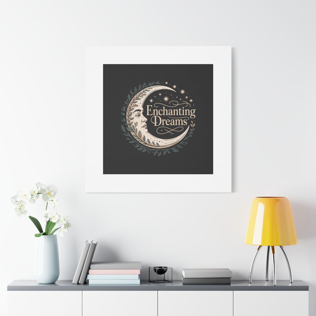 Enchanting Dreams Moon Canvas