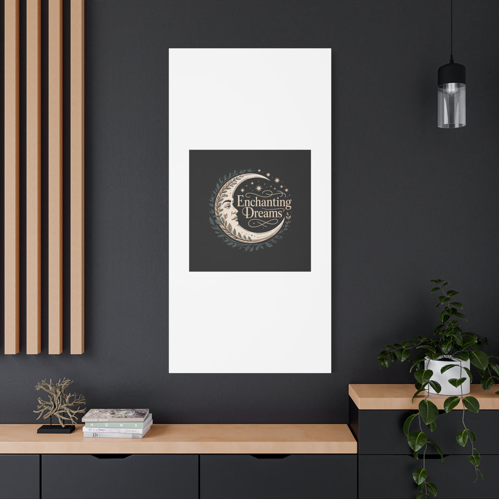 Enchanting Dreams Moon Canvas