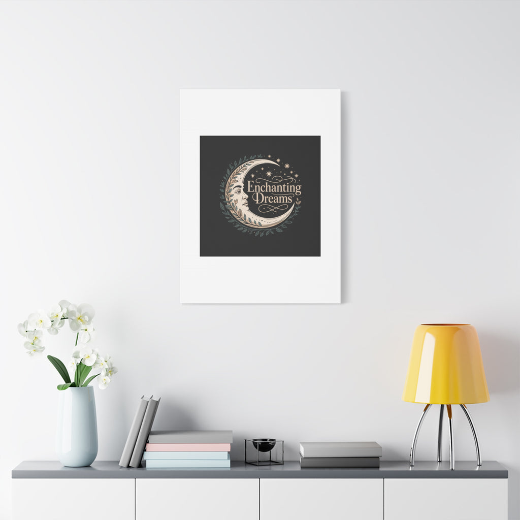 Enchanting Dreams Moon Canvas