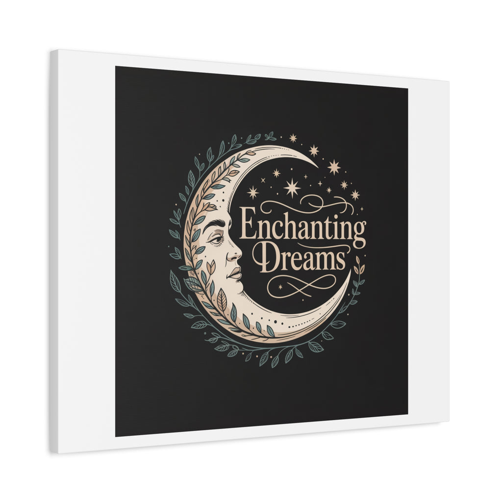 Enchanting Dreams Moon Canvas