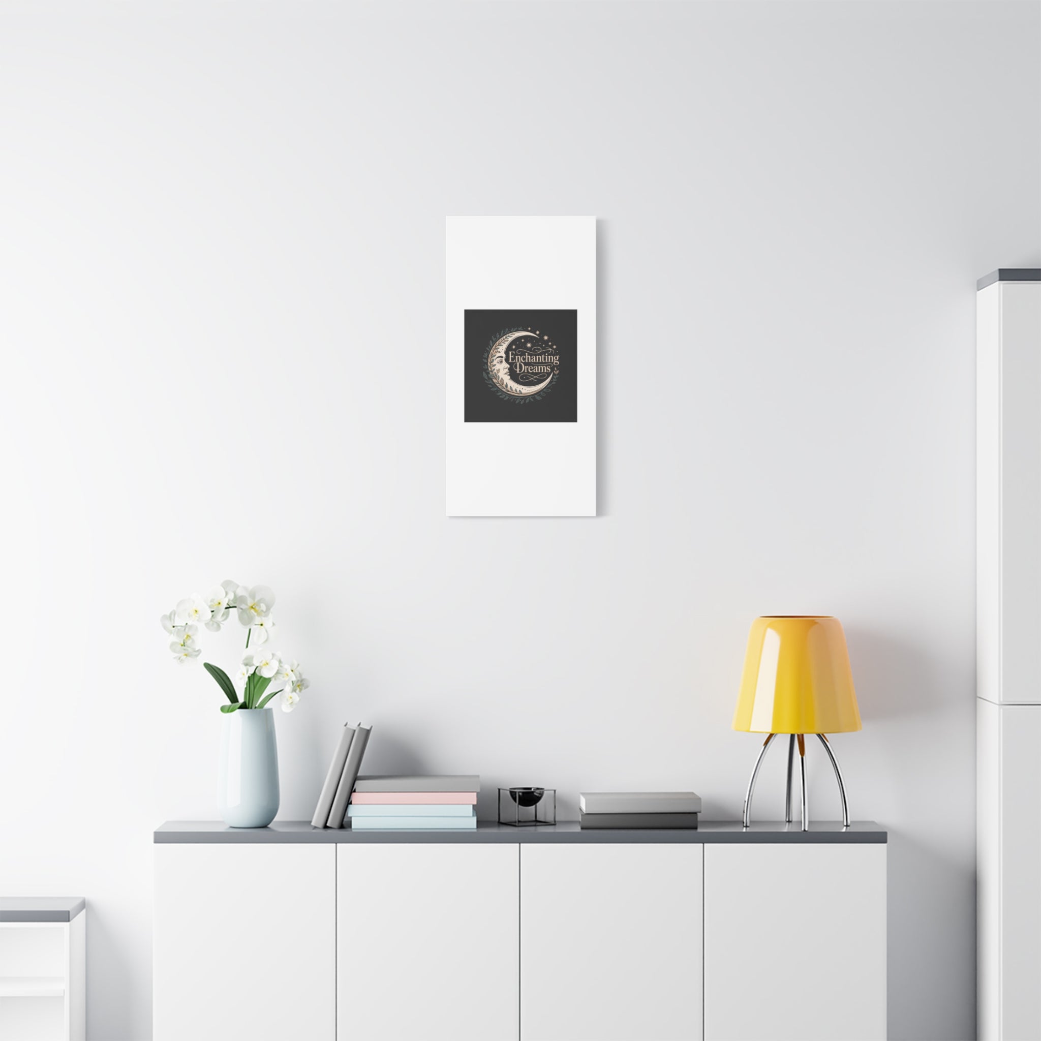 Enchanting Dreams Moon Canvas
