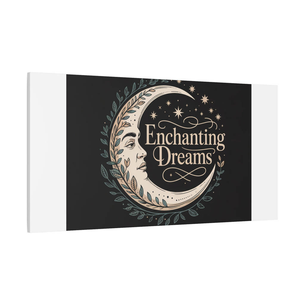 Enchanting Dreams Moon Canvas