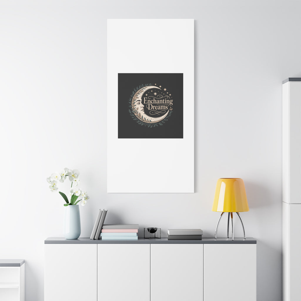 Enchanting Dreams Moon Canvas