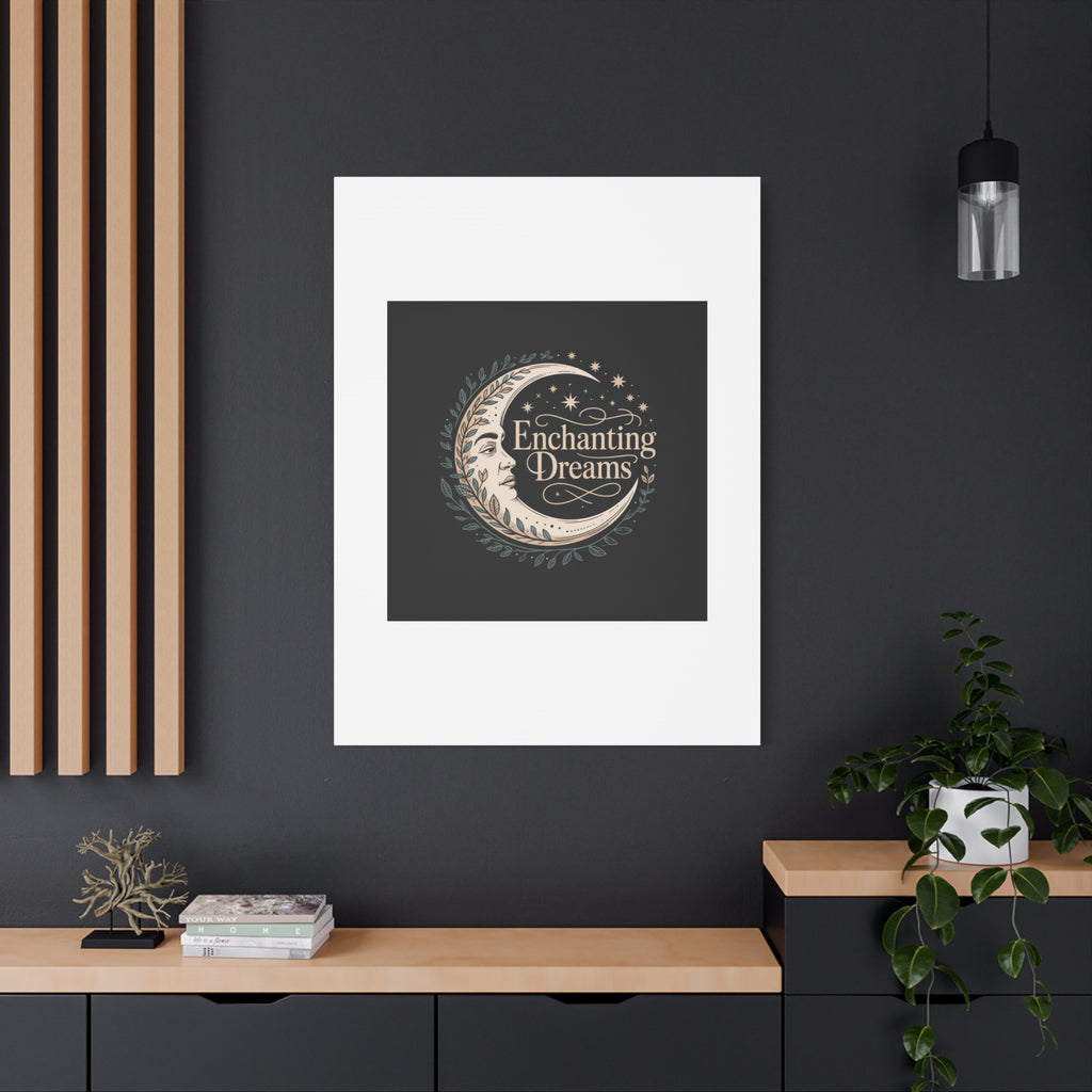 Enchanting Dreams Moon Canvas