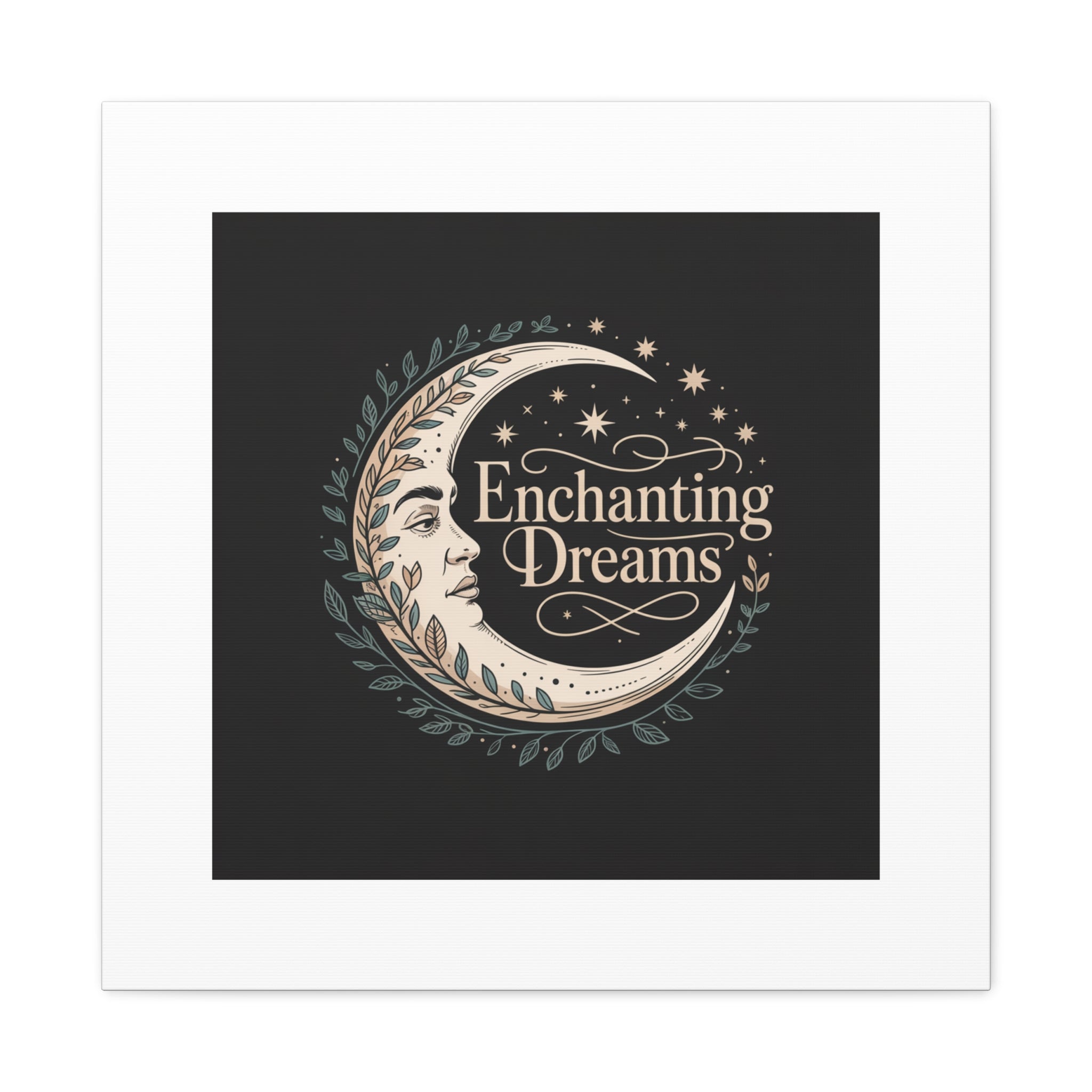 Enchanting Dreams Moon Canvas