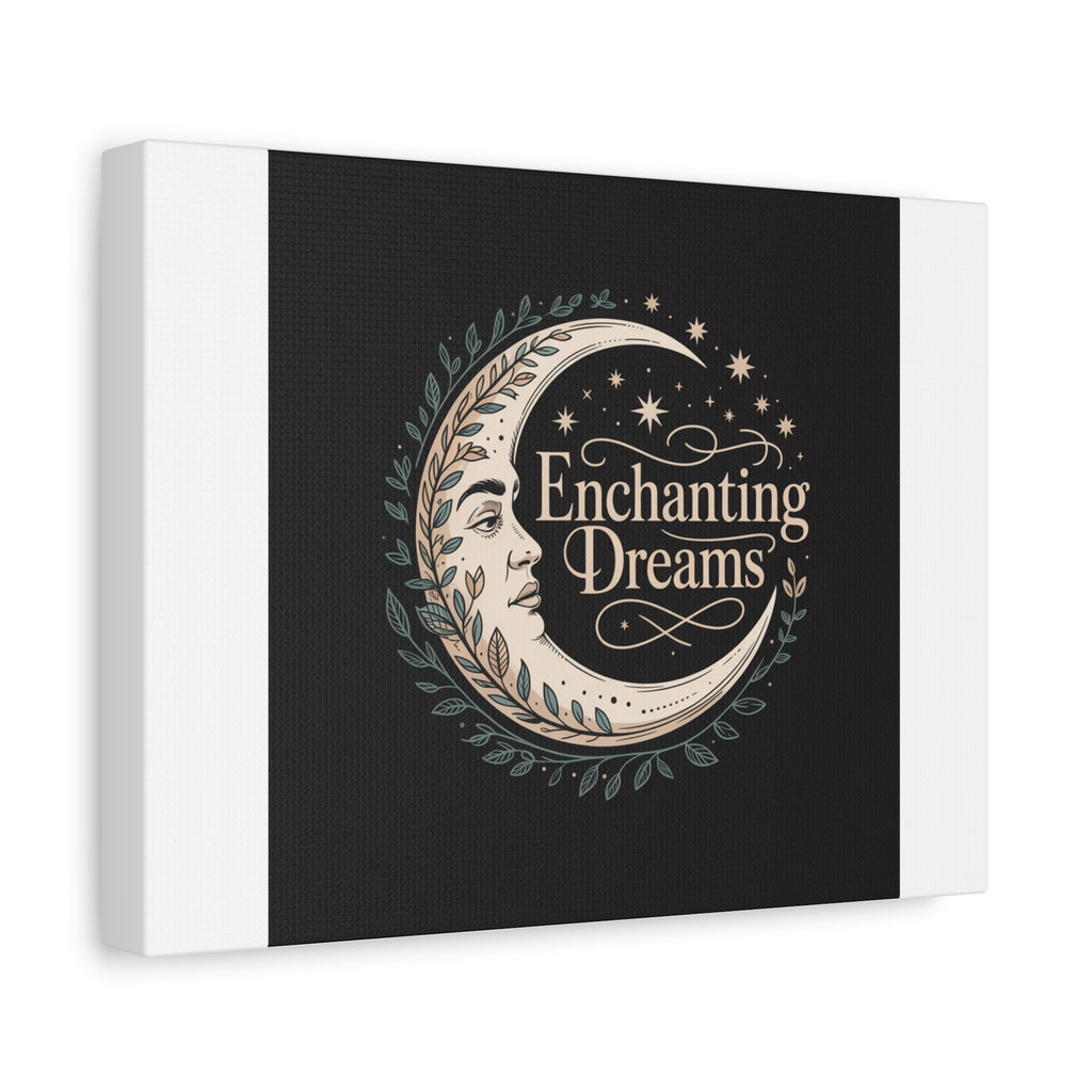 Enchanting Dreams Moon Canvas