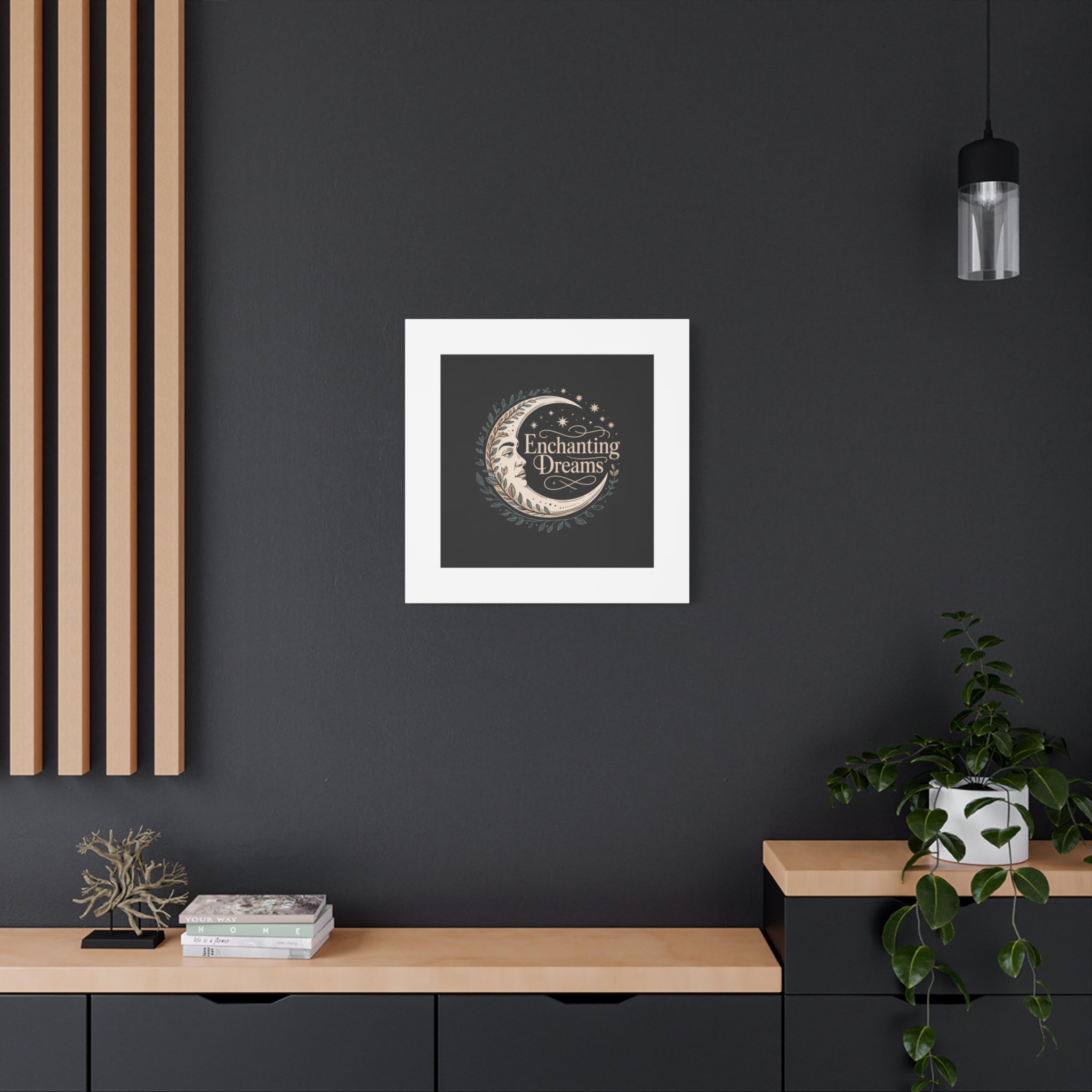 Enchanting Dreams Moon Canvas