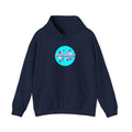 Cyber Holo Technostatic Hoodie | Y2K cyber nostalgia, chrome text