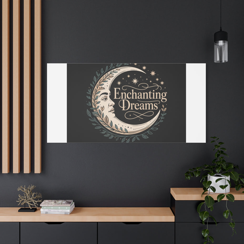 Enchanting Dreams Moon Canvas