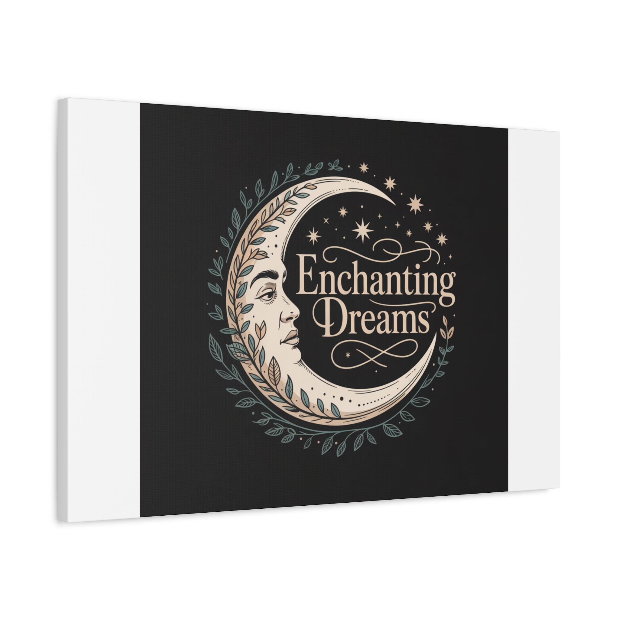 Enchanting Dreams Moon Canvas