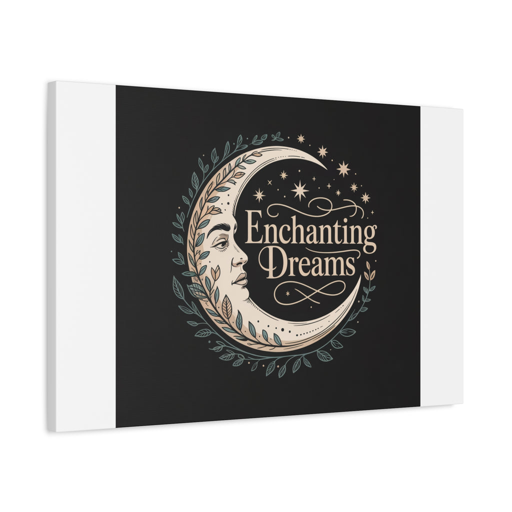 Enchanting Dreams Moon Canvas