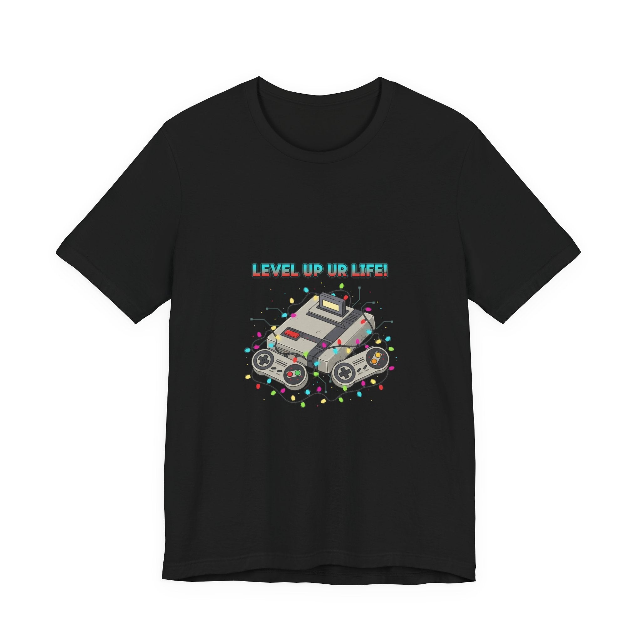 Level Up IRL Tee | gamer shirt, pixel retro controller