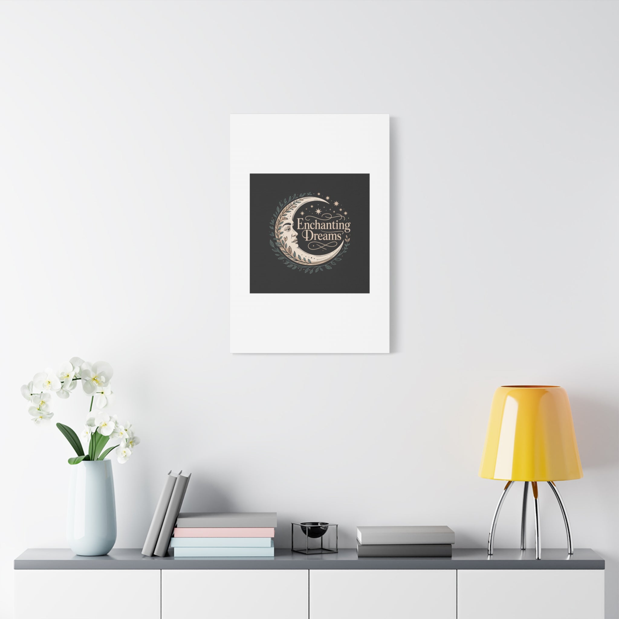 Enchanting Dreams Moon Canvas