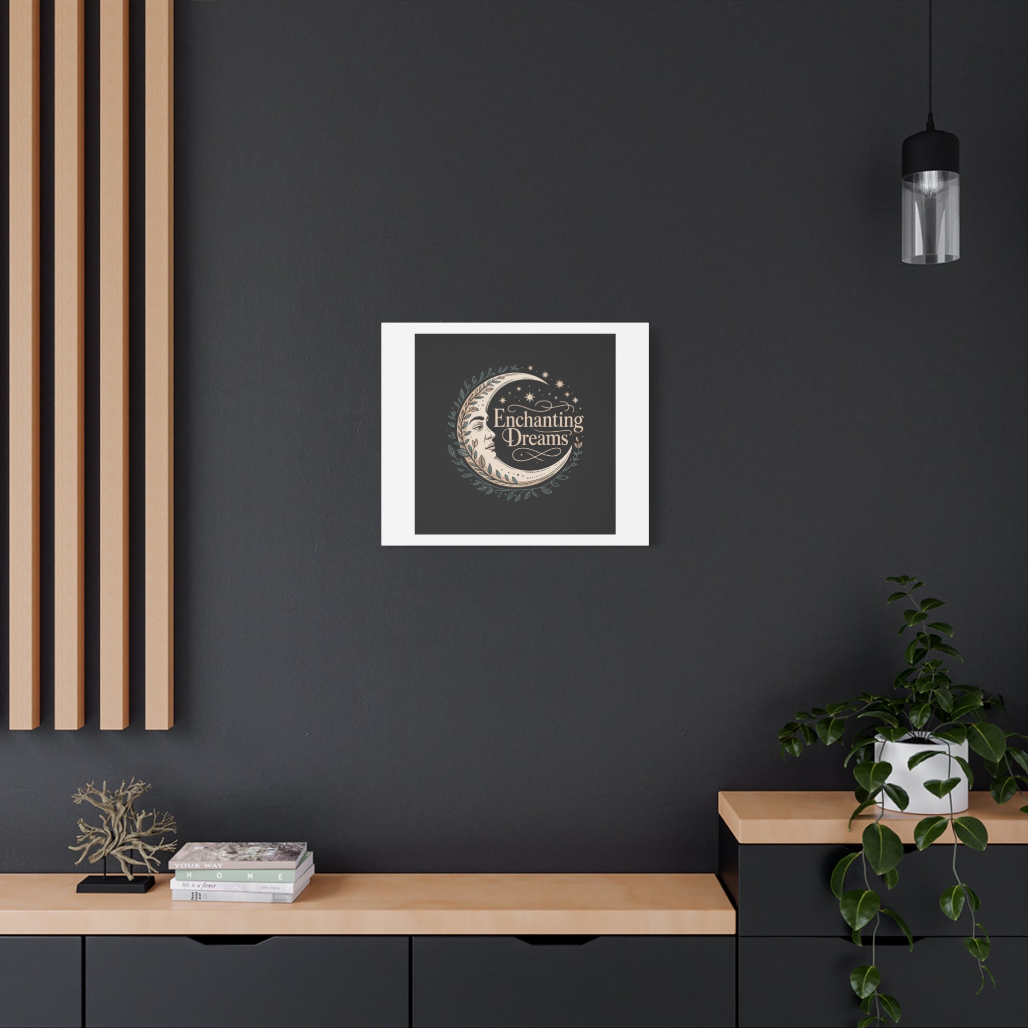 Enchanting Dreams Moon Canvas