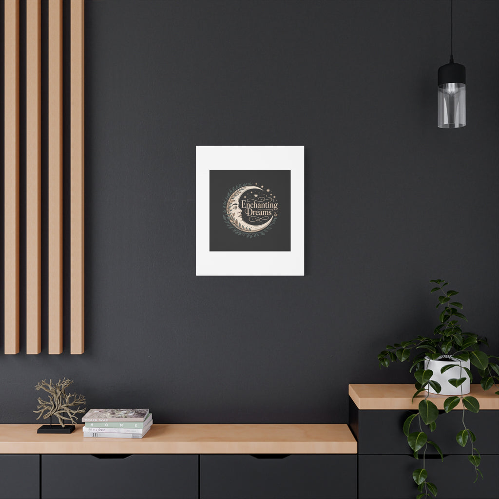 Enchanting Dreams Moon Canvas