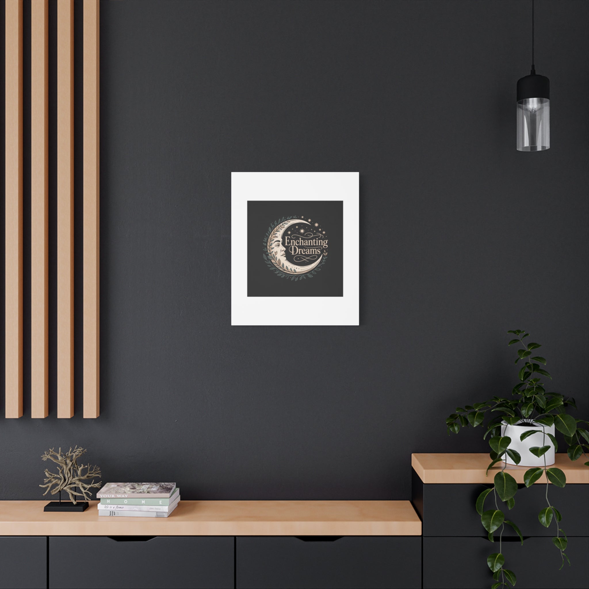 Enchanting Dreams Moon Canvas
