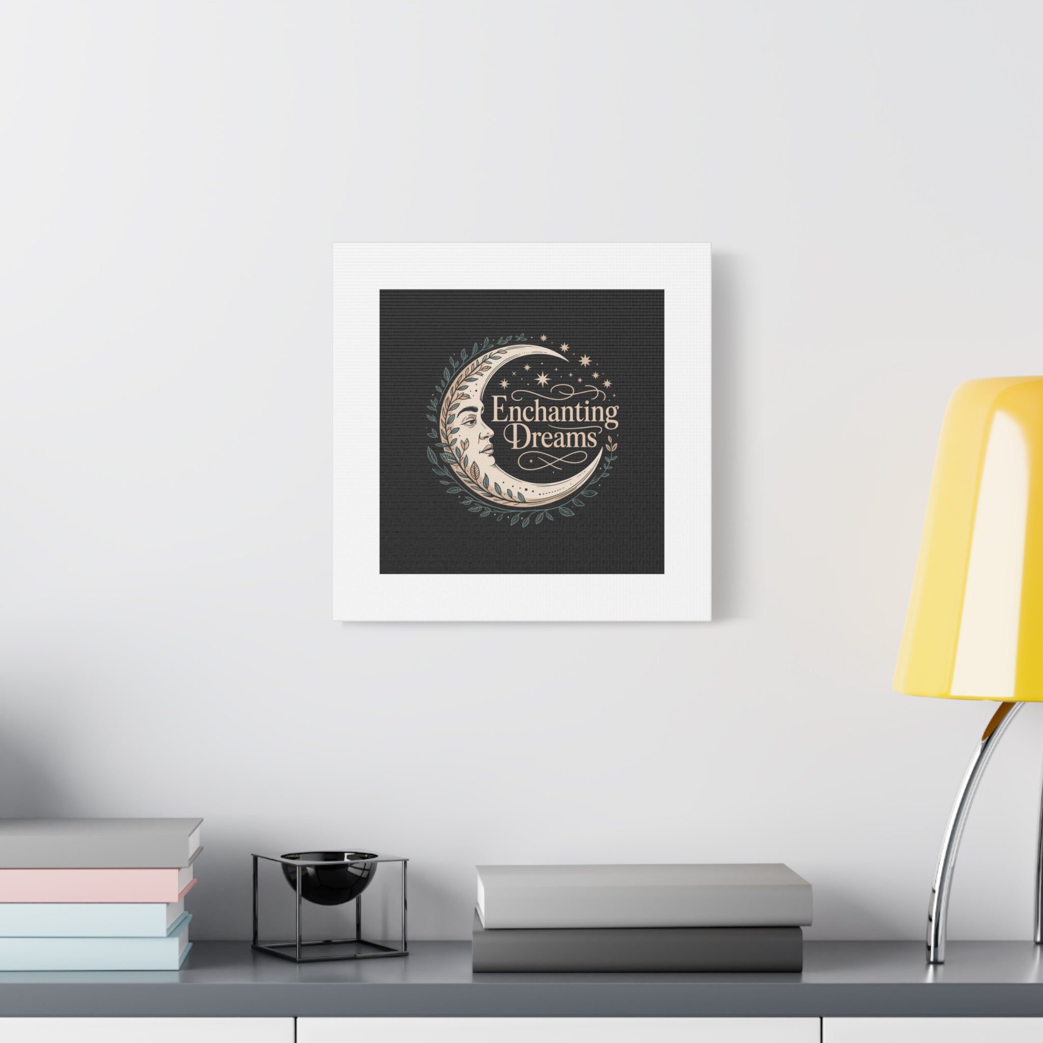Enchanting Dreams Moon Canvas