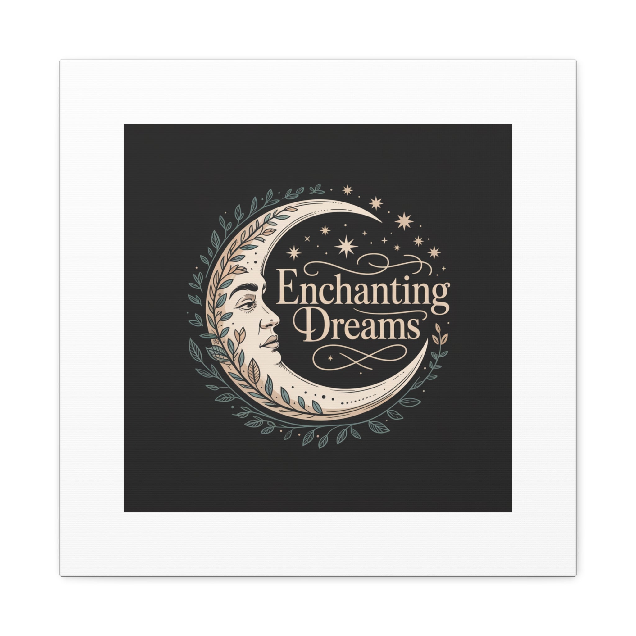 Enchanting Dreams Moon Canvas