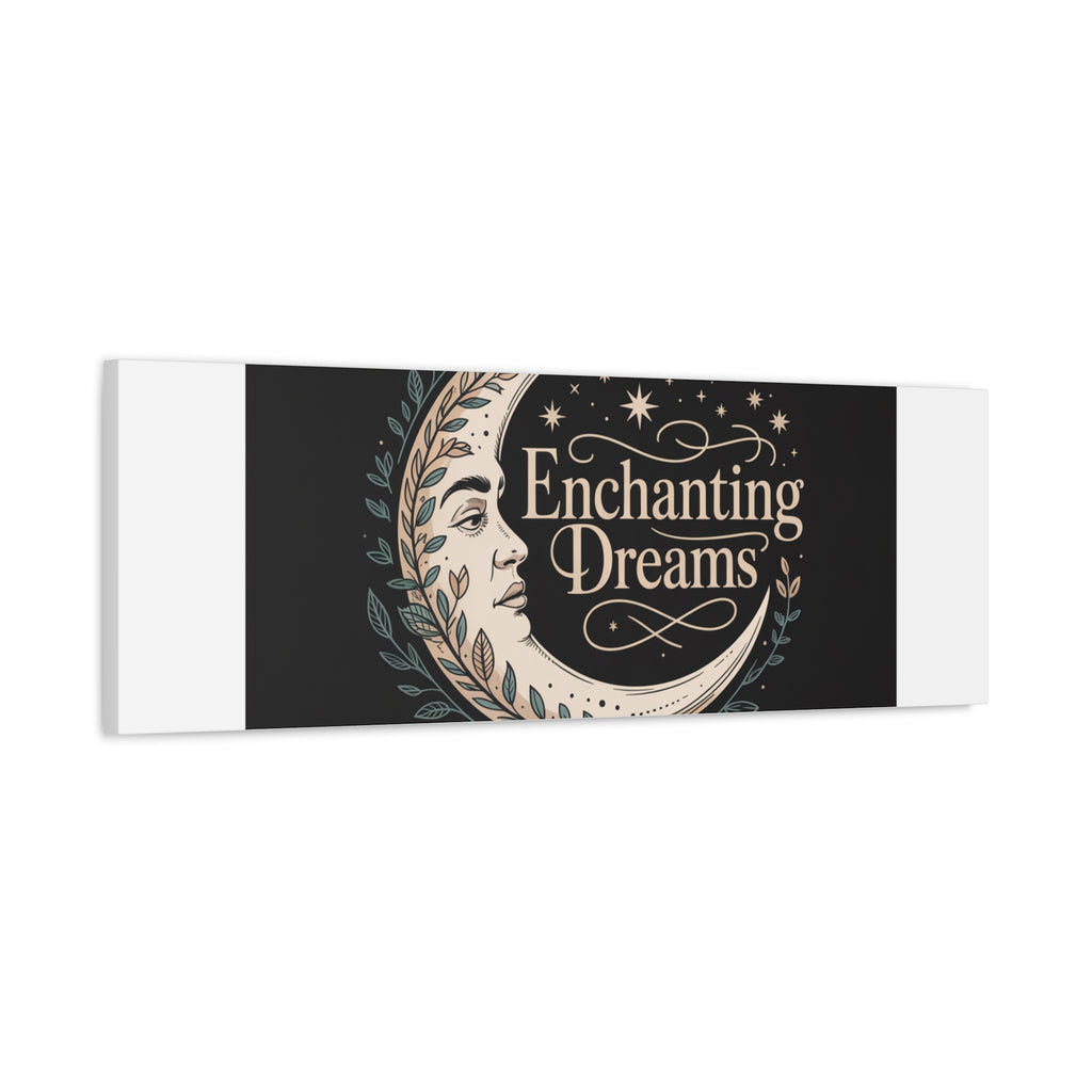 Enchanting Dreams Moon Canvas
